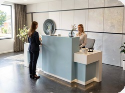Recepcja z laminatu HPL