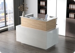 Nowoczesna lada recepcyjna