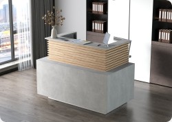 Nowoczesna lada recepcyjna