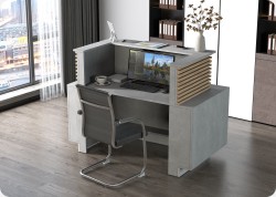 Nowoczesna lada recepcyjna