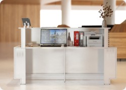 Nowoczesna lada recepcyjna