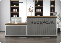 Nowoczesna lada recepcyjna