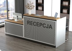Nowoczesna lada recepcyjna