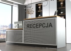 Nowoczesna lada recepcyjna