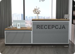 Nowoczesna lada recepcyjna