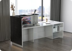 Nowoczesna lada recepcyjna