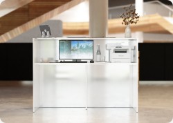 Nowoczesna lada recepcyjna