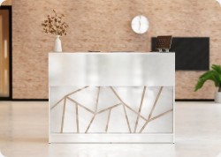 Nowoczesna lada recepcyjna