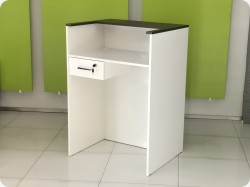 Nowoczesna lada recepcyjna