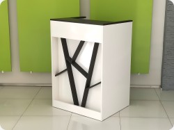 Nowoczesna lada recepcyjna