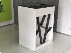 Nowoczesna lada recepcyjna