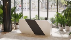 Nowoczesna lada recepcyjna