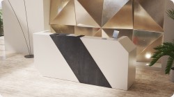 Nowoczesna lada recepcyjna