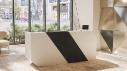 Nowoczesna lada recepcyjna