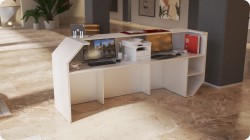 Nowoczesna lada recepcyjna