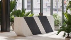 Nowoczesna lada recepcyjna