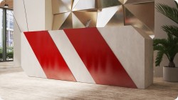 Nowoczesna lada recepcyjna