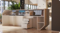 Nowoczesna lada recepcyjna