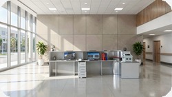Recepcja z laminatu HPL