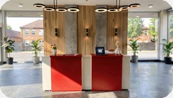 Lada recepcyjna pod�wietlana diodami