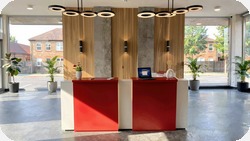 Lada recepcyjna pod�wietlana diodami