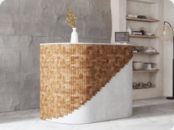 Nowoczesna lada recepcyjna