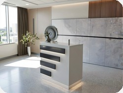 Recepcja z pod�wietleniem LED