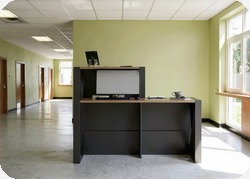 Loft lada recepcyjna