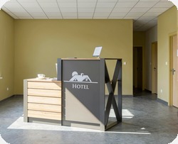 Loft lada recepcyjna