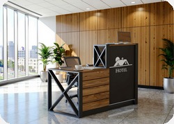 Loft lada recepcyjna