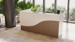 Nowoczesna lada recepcyjna