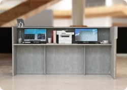 Nowoczesna lada recepcyjna