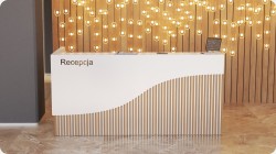 Nowoczesna lada recepcyjna