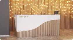 Nowoczesna lada recepcyjna