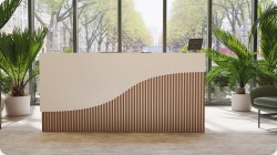 Nowoczesna lada recepcyjna