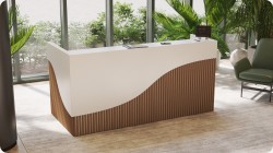 Nowoczesna lada recepcyjna