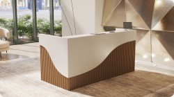 Nowoczesna lada recepcyjna