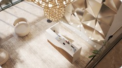 Nowoczesna lada recepcyjna