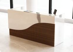 Nowoczesna lada recepcyjna