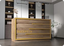 Nowoczesna lada recepcyjna