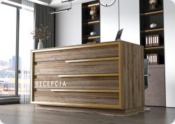 Nowoczesna lada recepcyjna