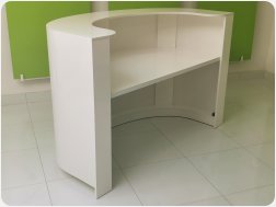 Lada recepcyjna z lamiantu HPL