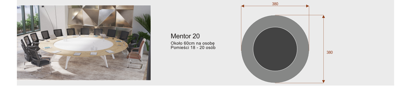 Opis mentor st&oacute;� konferencyjny