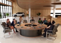 St&oacute;� konferencyjny lambada