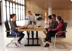 Stó konferencyjny lambada