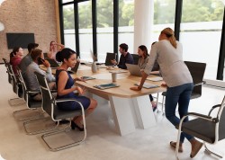 Stó konferencyjny lambada