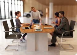 Stó konferencyjny lambada