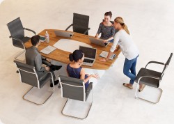 Stó konferencyjny lambada