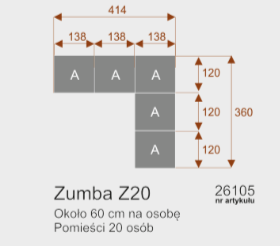 Zumba stó konferencyjny