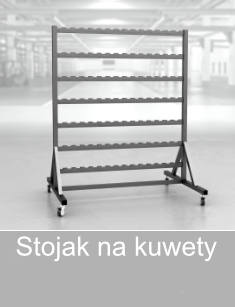 Stojaki na kuwety